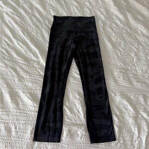 lululemon athletica Black Camo Leggings